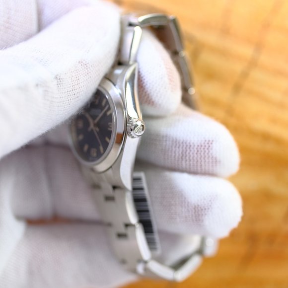 Rolex Oyster Perpetual 24mm Blue Arabic Dial - Picture 6 of 7